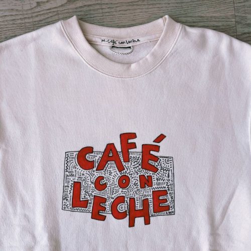 Sudadera Café con Leche sin capucha